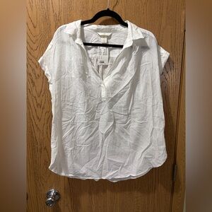 H&M White Button Down Shirt